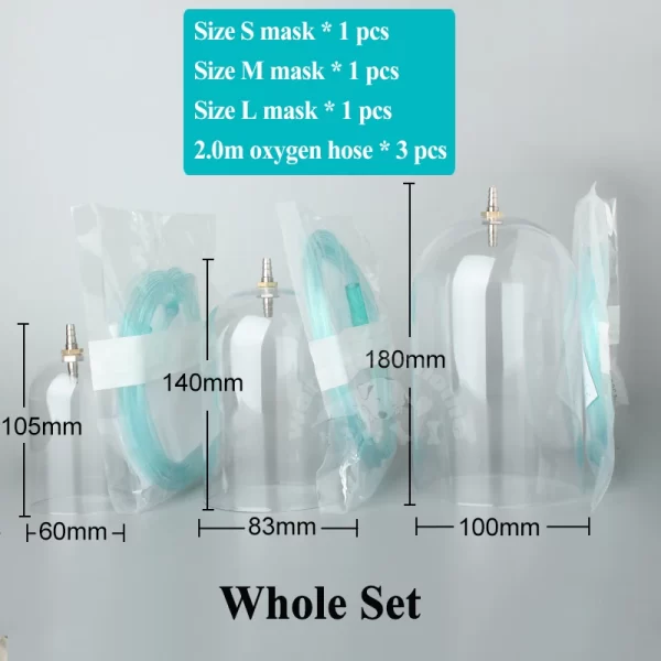 Pet Dog Oxygen Mask Kit Oxygen Inhalation Atomizing Mask for Long-nosed Animal Veterinary Instrument - Image 7