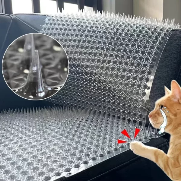 Pet Training Mat with Prickle Spikes Anti Digging Climbing Deterrent Pad for Cats Dogs Adjustable Indoor Outdoor Duty Protector - Image 6