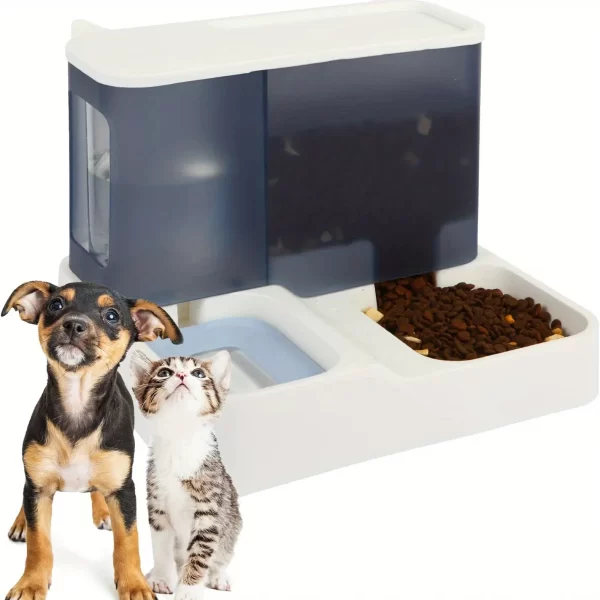 2-in-1 Automatic Pet Gravity Feeder: Keep Your Cat & Dog Fed & Hydrated! - Image 7