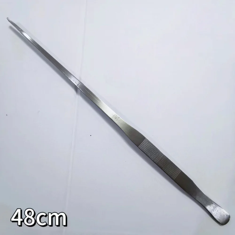 27/38/48cm Aquarium Plant Tweezers Multifuctional Stainless Steel Elbow Tweezers Fish Tank Aquascape Tools Aquarium Feeding Tong - Image 12