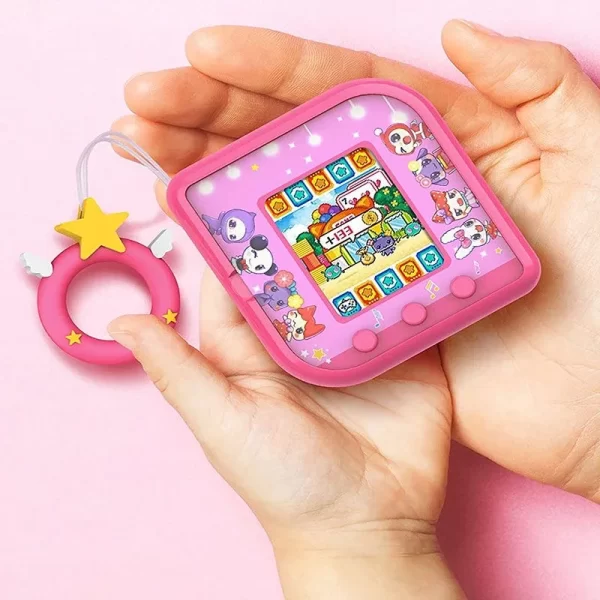 New Tamagotchi Original Menglong Qpet Electronic Pet Machine Color Screen Pet Egg Pet Keeping Game Machine Game Console Toy Gift - Image 3