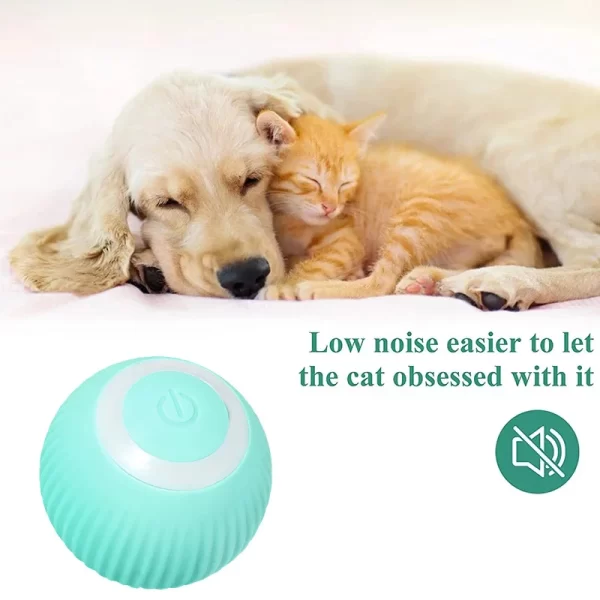 Smart Cat Toys Automatic Rolling Ball Interactive For Cats Training Self-moving Kitten Toys Electric Cat Toys Pet Accessories - Image 10