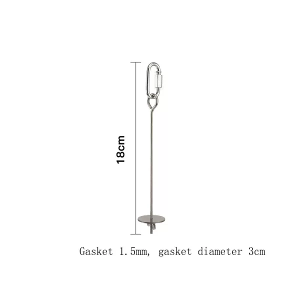 Bird Food Holder Support Stainless Steel Parrot Fruit Vegetable Feeder Stick Spear Meat Skewer Foraging Toys - Image 6