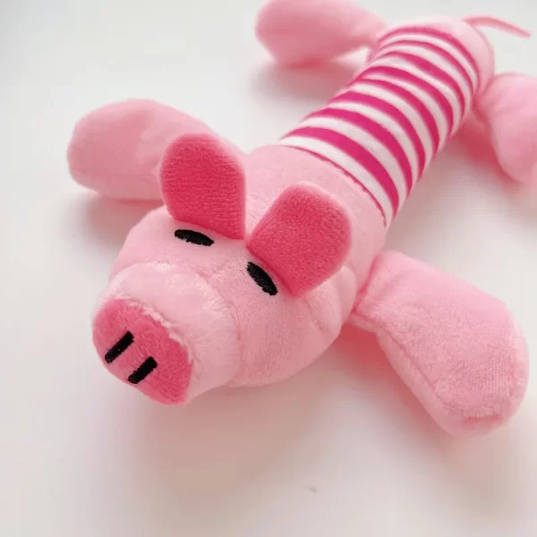 Cartoon Dog Toys Squeak Interactive Plush Cat Dog Chew Toys For Small Medium Pet Juguetes Para Perros Puppy Accessories Supplies - Image 4