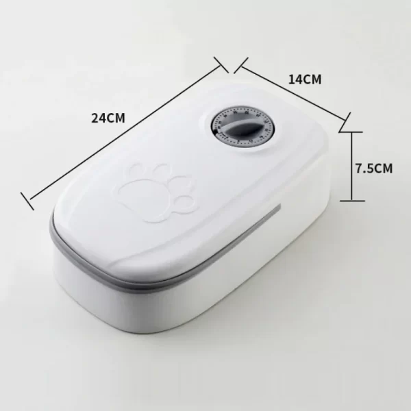 Dog Feeder Cat Automatic Feeding Water Bowl with Timer Pet Food Storage Dispenser  Container Pets Puppy Kitten Accessories - Image 4