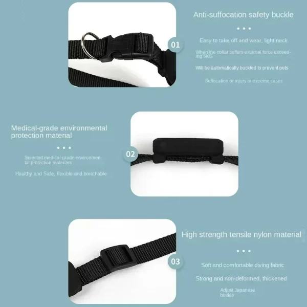 Waterproof Mini Dog Gps Animal Tracking Movement Alert Collars Anti Lost Tracker For Cats And Puppies Remote Global Locator - Image 4