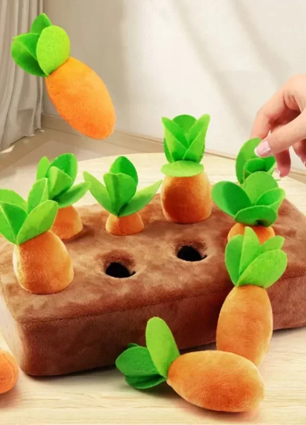 Long-Lasting Carrot Chew Toy for Small to Medium Pets - Interactive Play & Durable Bite Fun! - Image 9