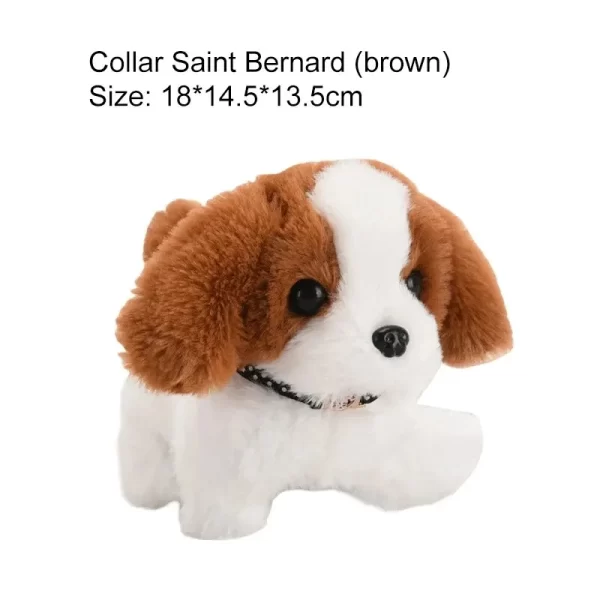 Realistic Plush Simulation Smart Dog Children Toy Can Walking And Call Electric Plush Robot Pet Dog Toddler Christmas Gift - Image 8