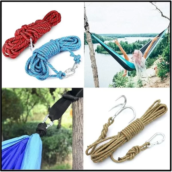 304 Stainless Steel Carabiners - Heavy Duty, Durable & Rust-Free Clips for Gym, Swing, Dog Leashes, Hammocks, Keychains - Image 6