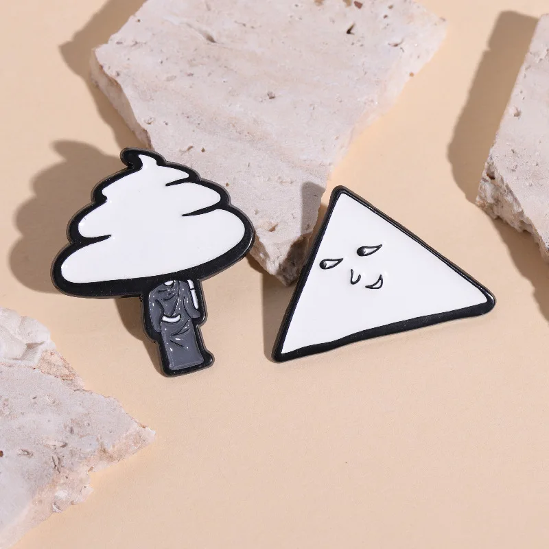 Animal Brooch Cute Funny White Bird Metal Badge Small Accessories Wholesale Decorative Brooches Cap Pin Bag Pins and Badges Hat - Image 4