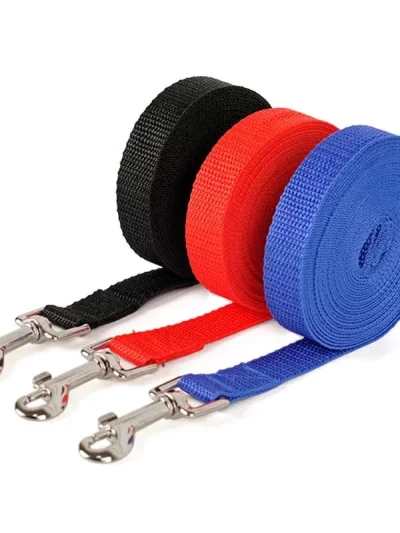 Nylon Dog Training Leashes Pet Supplies Walking Harness Collar Leader Rope For Dogs Cat 1.5M 1.8M 3M 4.5M 6M 10M