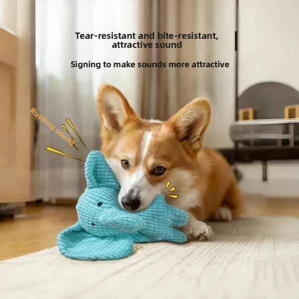 Puppy Dog Plush Squeaky Toys for Small Medium Dogs Chewers for Pet Cat Products Training Puppy Accessories - Image 5