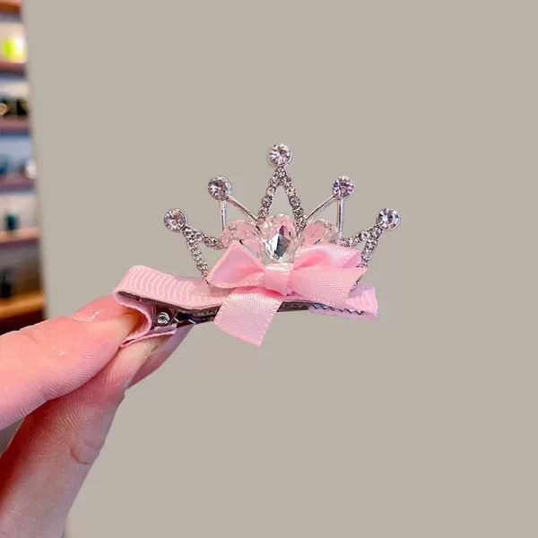 Dog Accessories Pet Grooming for Puppy Cat Dog Hair Clip Crown Bow Pet Hairpins Dog Multicolor Cat Headwear Pet Accessories - Image 10