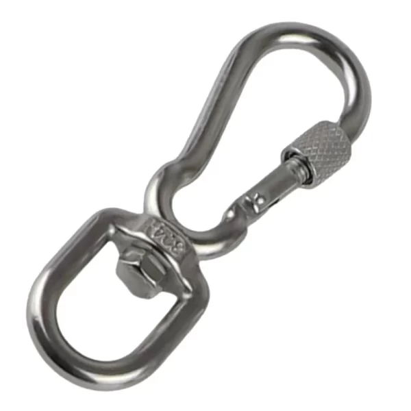 270C Spring Clasp Hook for Pet Lanyard Snap Carabiner 360 Degree Swivels Eye Carabiner Handbag Straps Accessory - Image 3