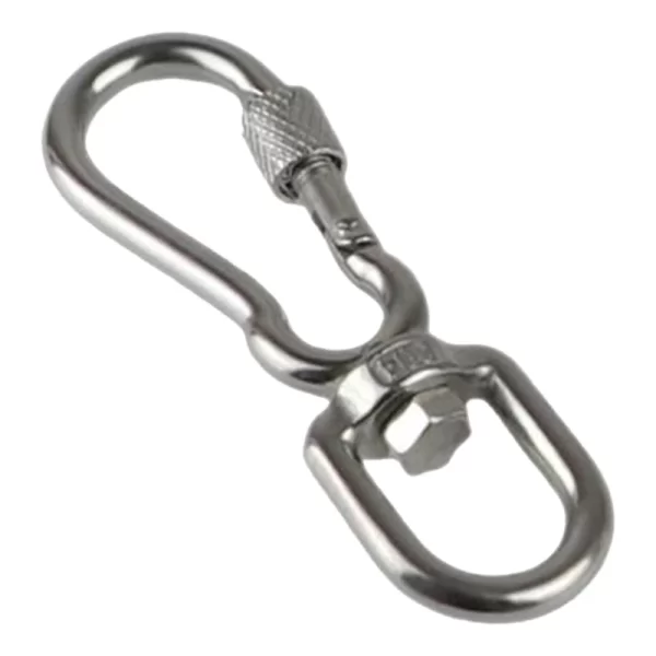 270C Spring Clasp Hook for Pet Lanyard Snap Carabiner 360 Degree Swivels Eye Carabiner Handbag Straps Accessory - Image 4