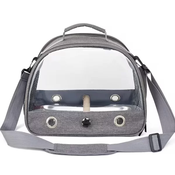 Bird Travel Carrier Portable Transport Bird Cage With Stainless Steel Tray Small Pet Multi-functional Parrot Bird Bag Outdoor - Image 6