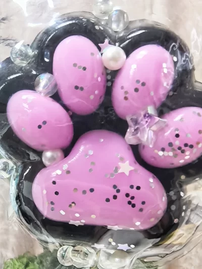 Squeeze Cat Paw Toys Cute Soft Abreact Relief Relax Toys Sticky Decompressing Pinching Cat Paw Stress Relief Squishy Toy Gift