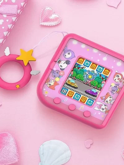 New Tamagotchi Original Menglong Qpet Electronic Pet Machine Color Screen Pet Egg Pet Keeping Game Machine Game Console Toy Gift