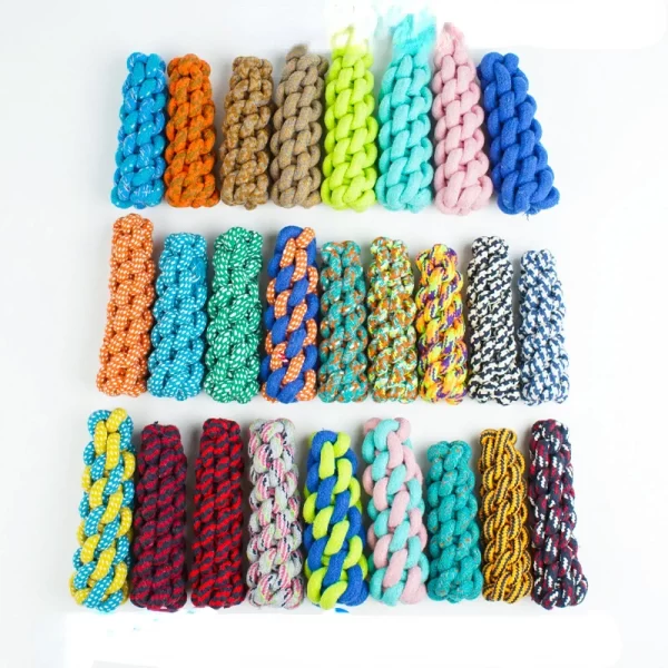 Pet Dog Toys for Large Small Dogs Toy Interactive Cotton Rope Mini Dog Toys Ball for Dogs Accessories Toothbrush Chew Puppy Toy - Image 20