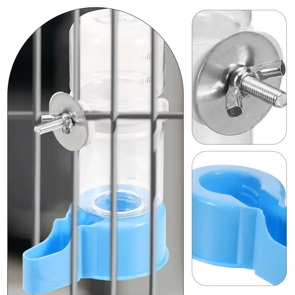 Bird Cage Water Feeder Parrot Bird Water Feeder Automatic Bird Water Bowl Waterer Water Drinker For Pigeon Thrush Drinking - Image 4