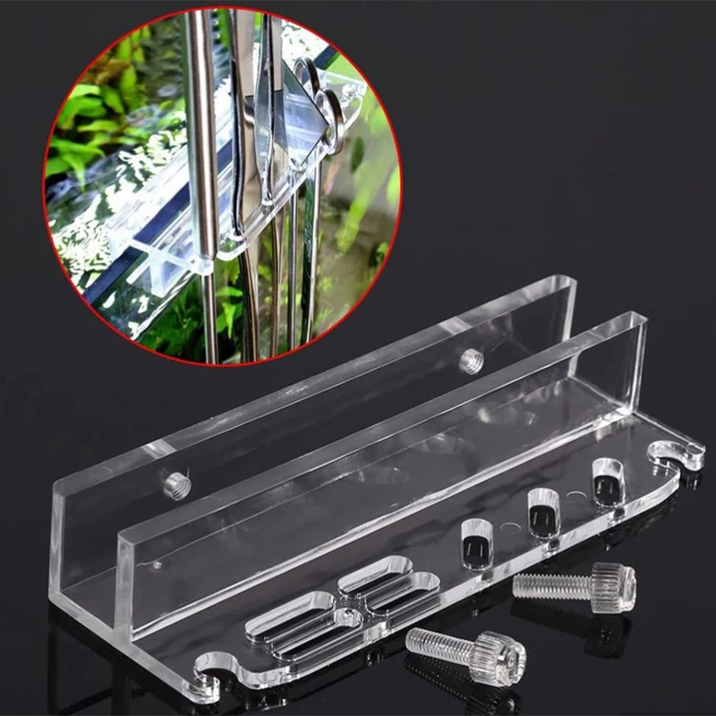 Aquarium Plant Tools Storage Rack Acrylic Holder For Tweezer Scraper Scissor Water Plants Grass Maintenance Tool - Image 2
