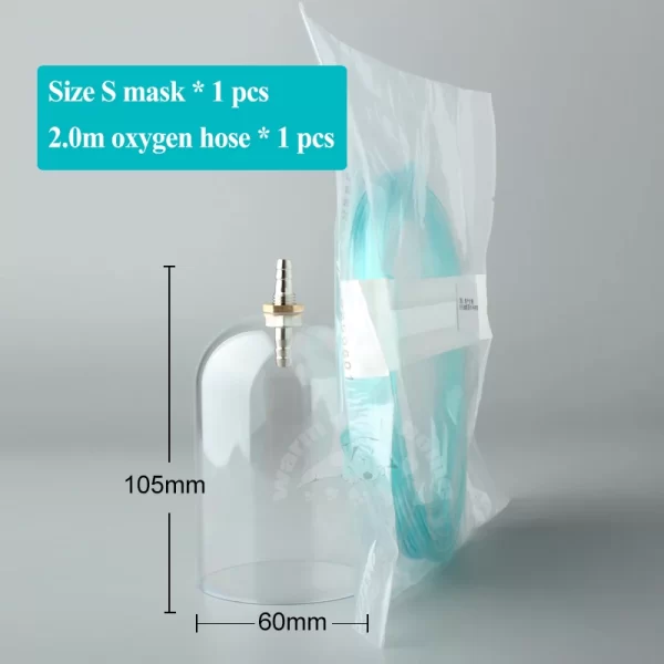 Pet Dog Oxygen Mask Kit Oxygen Inhalation Atomizing Mask for Long-nosed Animal Veterinary Instrument - Image 10