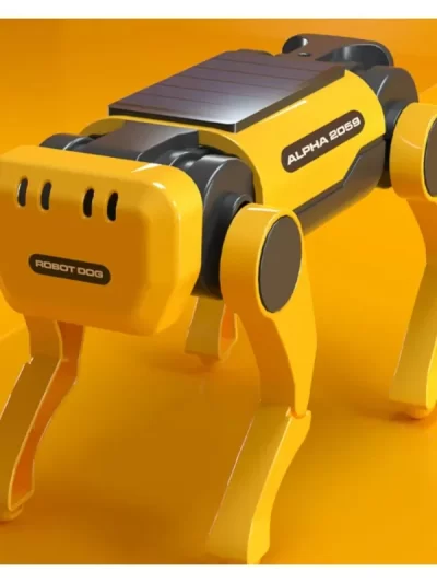 Robot Dog Science Experiment Kits Solar Powered Puppy for Kids DIY Educational Stem Toys  Children Christmas Gifts