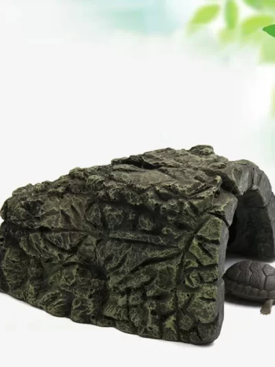 New Aquarium Decoration Resin Aquatic Fish Tank Ornament Decor Artificial Reptile Terrarium Turtle Accessories