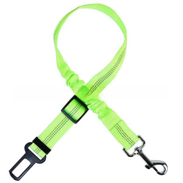 Pet supplies, car seat belts, dog leashes, retractable cushioning, elastic reflective safety ropes, dog leashes - Image 10