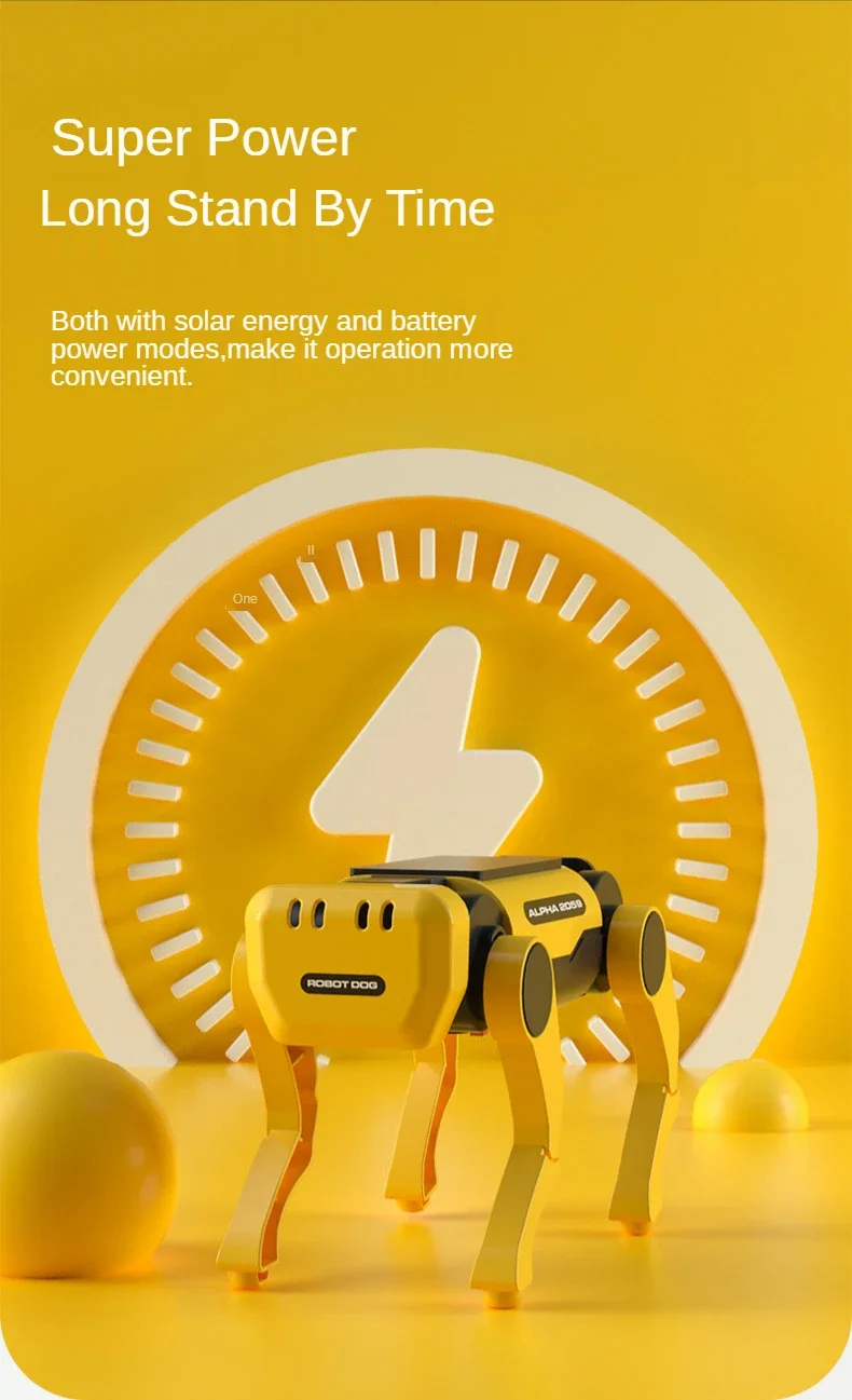 Robot Dog Science Experiment Kits Solar Powered Puppy for Kids DIY Educational Stem Toys Children Christmas Gifts - Image 11