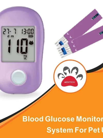 Blood Glucose Meter Blood Glucose Monitoring System For Pet Use Professional Diabetes Management for Pets Accessories Clinic
