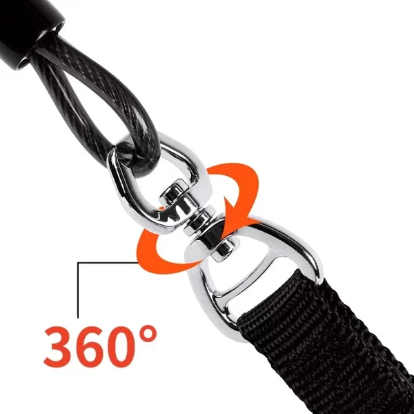 Dog Leash P Chain Steel Wire Leashes for Dog Walking Adjustable P Rope Comfortable Handle Dogs Leash Puppy Training Pet Supplies - Image 4