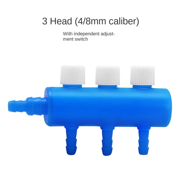 4/8MM interface aquarium fish tank aeration pump accessories air diverter independent adjustment - Image 7