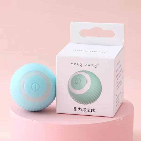 Smart Cat Toys Automatic Rolling Ball Interactive For Cats Training Self-moving Kitten Toys Electric Cat Toys Pet Accessories - Image 7