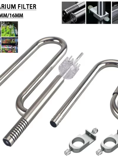 Aquarium Filter Stainless Steel External Filter Accessories Inlet and Outlet Water Remove Oil Film Lily Tube Aquarium filter