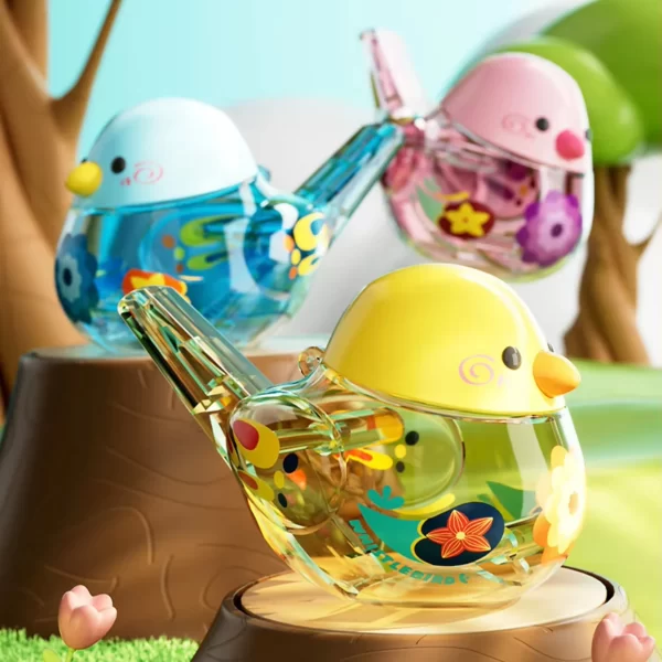 Bird Water Whistle ABS Material Colorful Bird Water Whistle Pipe Bird Pipe Funny Toy For Kids Birthdays Gifts Accessories - Image 2