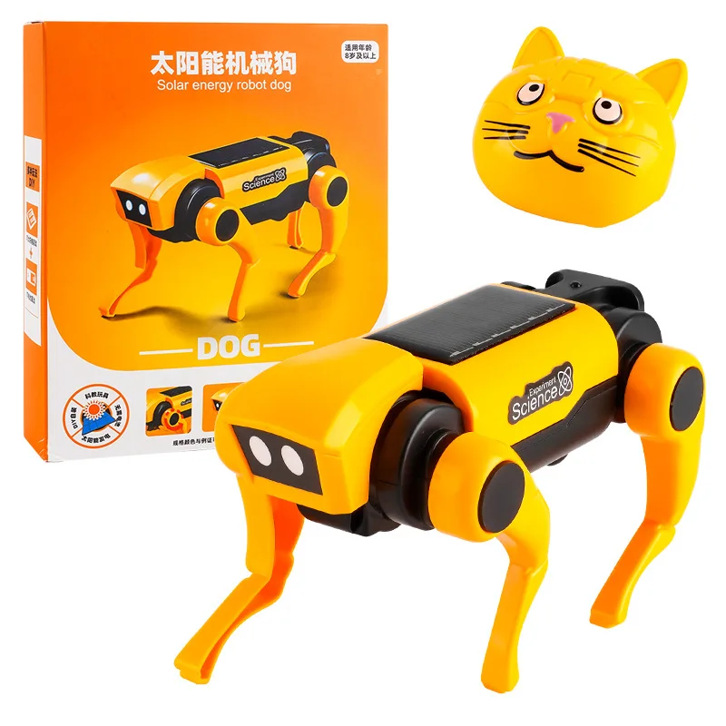 Robot Dog Science Experiment Kits Solar Powered Puppy for Kids DIY Educational Stem Toys Children Christmas Gifts - Image 8