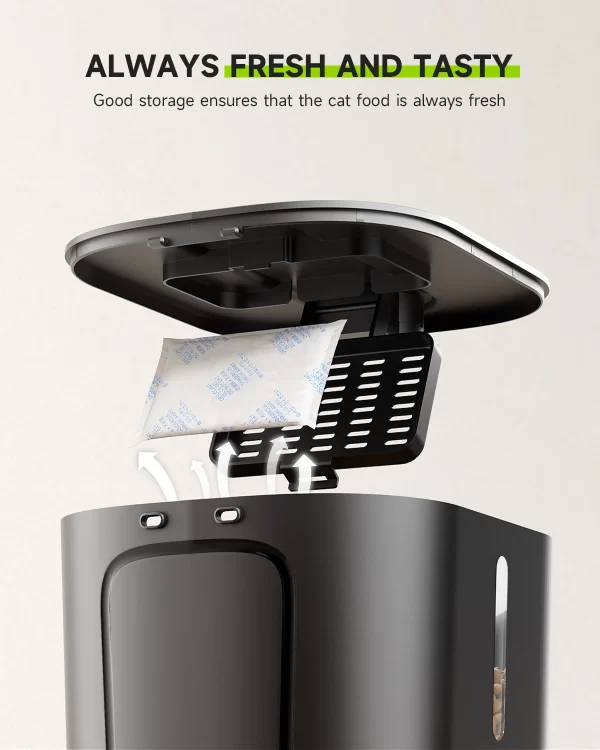 APETDOLA Automatic Cat Feeder Pet Smart Cat Food Dispenser Remote Control WiFi Button Timed Feeders For Cats Dog Accessories - Image 6