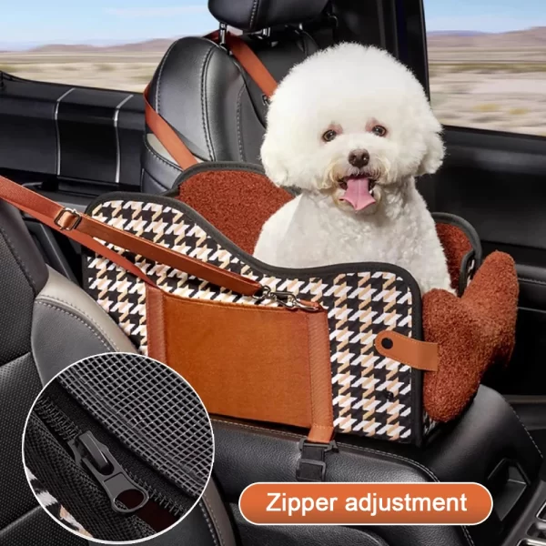 Upgraded Foldable Pet Carrier for Cats and Dogs, Portable Soft-Sided Travel  BBreathable Mesh, Safety Strap for small Dogs - Image 3
