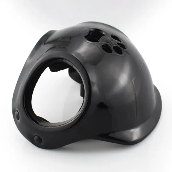 Pet Helmet with Ear Holes Dog Safety Hat Windproof Adjustable Puppy Motorcycle Helmet for Outdoor Riding Hiking Cycling - Image 10
