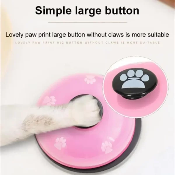 1pc Pet Toy Training Dinner Small Bell Footprint Dog Toys for Teddy Puppy Pet Call Puppy Accessories Pet Toys - Image 5