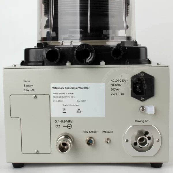 Veterinary Anesthesia Ventilator Machine High Flow Oxygen Therapy Equipment Vet Fan for Animal Hospital Clinic - Image 6