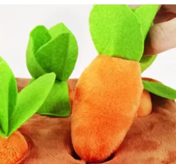 Long-Lasting Carrot Chew Toy for Small to Medium Pets - Interactive Play & Durable Bite Fun! - Image 16