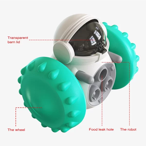 Dog Food Toys Pet Puzzle Interactive Tumbler Balance Car Funny Toy Food Slow Dispenser Eater Pet Dog Cat Training Goods for Pets - Image 5