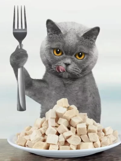 20/50g Cat Food Freeze-dried Chicken Cat Food of Dogs Freeze-dried Chicken Granules Rich in Nutrition Pet Dry Food Pet Supplies