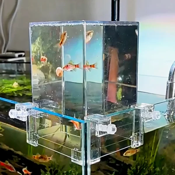 Fish Elevator Water Auto-Refill Negative Pressure Suspended Fish Tank Aquarium Decoration Increase Pets Fish Activity Area