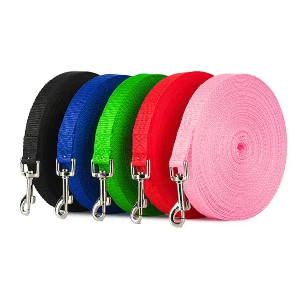 Nylon Dog Training Leashes Pet Supplies Walking Harness Collar Leader Rope For Dogs Cat 1.5M 1.8M 3M 4.5M 6M 10M - Image 3