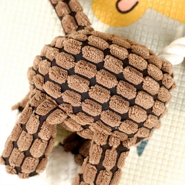 Dog Squeak Toys Plush Donkey Horse Sheep Interactive Toys For Small Medium Puppy Cat Merbau Chew Toy Lovely Dogs Accessory Safe - Image 5