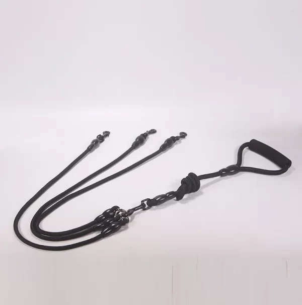 3 Way Dog Leashes for Walking 2/3/4 Dogs Pets Nylon Braided Rope No Tangle Dog Leashes for Small Dogs Dual Three Dogs Leash - Image 9