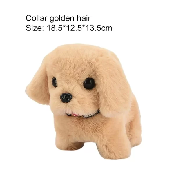 Realistic Plush Simulation Smart Dog Children Toy Can Walking And Call Electric Plush Robot Pet Dog Toddler Christmas Gift - Image 7